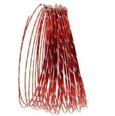 Red Diamond Cut Aluminium Wire