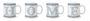 11oz U Shaped Mug 4 Asst Home Designs