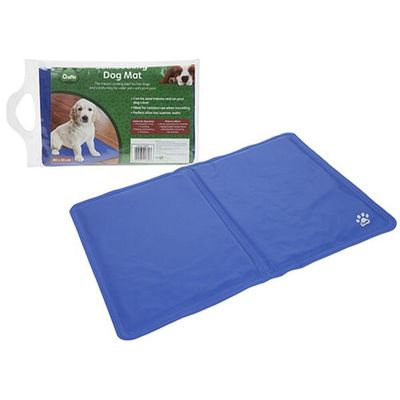 Crufts Pet Cooling Mat In Pvc  Bag With Carry Handle + Colour Label