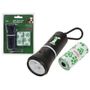 Crufts Walk Led Torch With     Doggy Bag Holder + Spares     