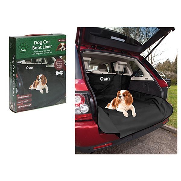 Crufts Pet Car Boot Liner In Colour Box