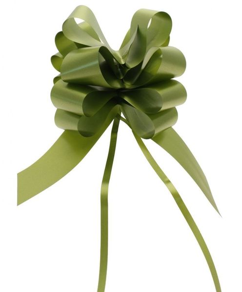 Moss Green Pull Bow