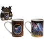 Unicorn Design StoneWare   Mug With Wraparound Sleeve