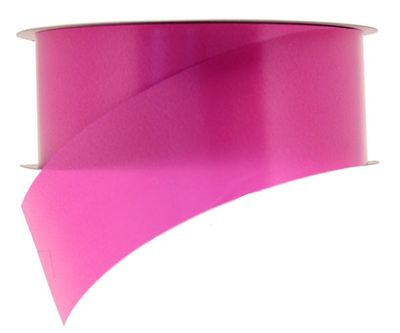 Cerise Polyprophene Ribbon