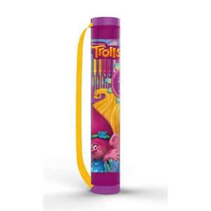 Trolls Activity Stationary & Sticker Carry Tube