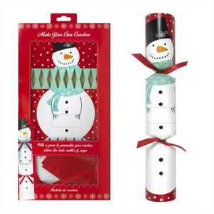 Make Your Own  6pk Snowman Crackers