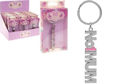 I Love Mum Keychain In Pvc Box 24pc Display Box