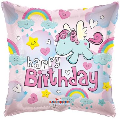 Birthday Pony Balloon