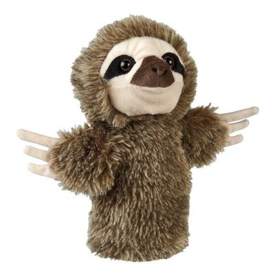 Sloth Puppet 24cm - By Ravensden