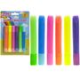 Pack Of 6 Pastel Glitter Glue Pens On Card
