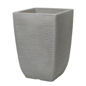 Stewart 33cm Tall Square Cotswold Planter - Limestone