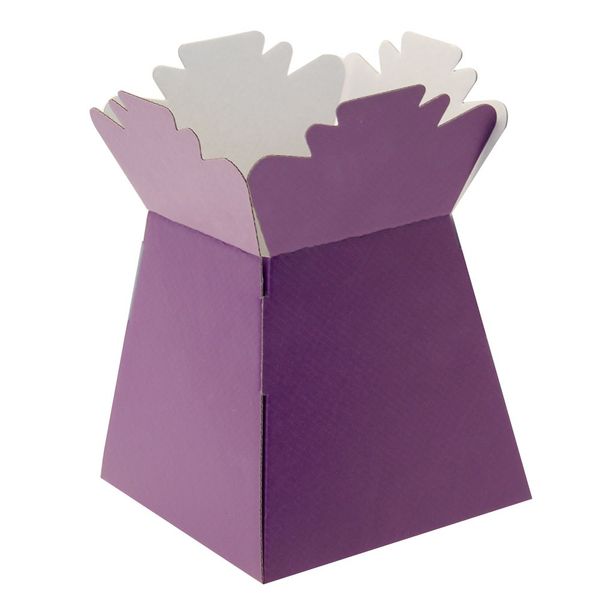 Purple Flower Box