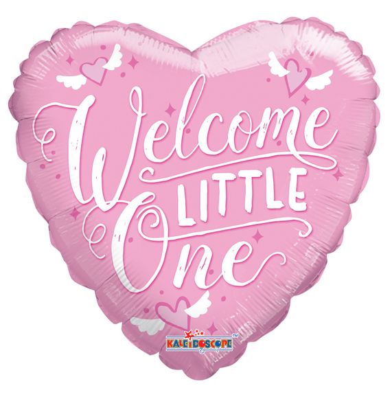 Pink Welcome Little One Balloon