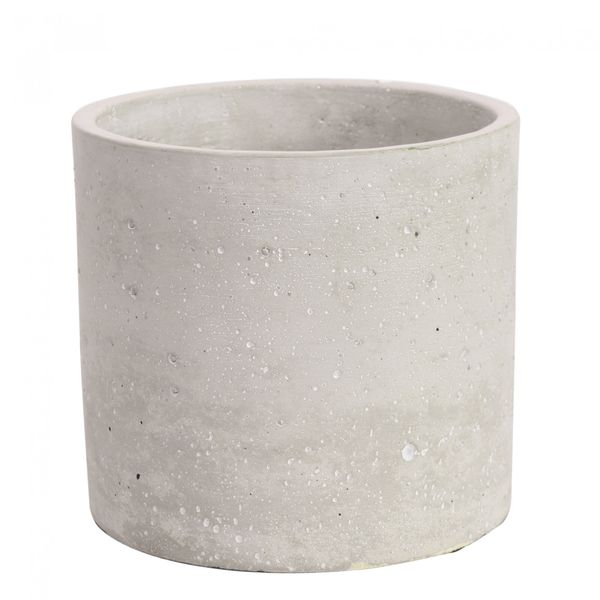 Round Cement Flower Pot 13cm