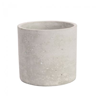 Round Cement Flower Pot 12.5cm