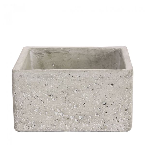 Square Cement Flower Pot 8cm