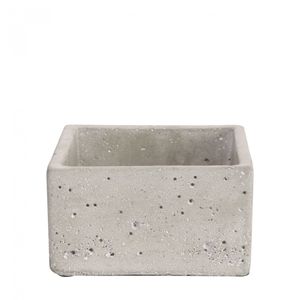 Square Cement Flower Pot 7cm