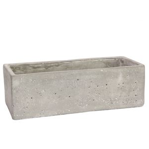 Trough Cement Flower Pot 9cm