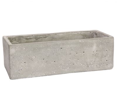 Trough Cement Flower Pot 9cm