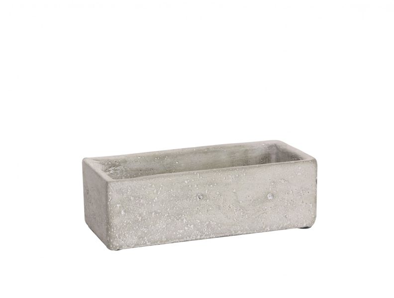 Trough Cement Flower Pot 6cm