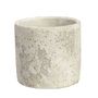 Rustic Round Cement Flower Pot 13cm