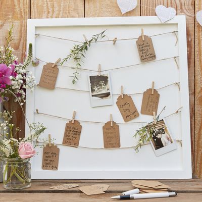 Peg and String Guest Book