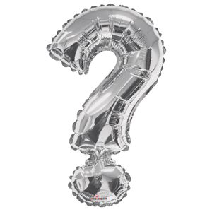 Silver Letter Balloon