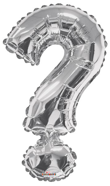 Silver Letter Balloon