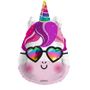 Unicorn Head Balloon With Shades