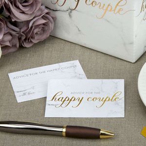 Scripted Marble Wish Cards