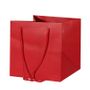 Medium Red Hand Tied Bag