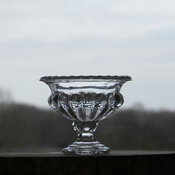 12.8cm Glass Versailles Urn