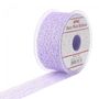 Lavender Deco Web Ribbon (50mm)