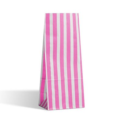 Pink Candy Stripe Pic N Mix Bag
