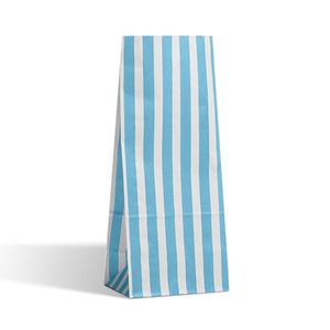 Light Blue Candy Stripe Pic N Mix Bag (25 pk)