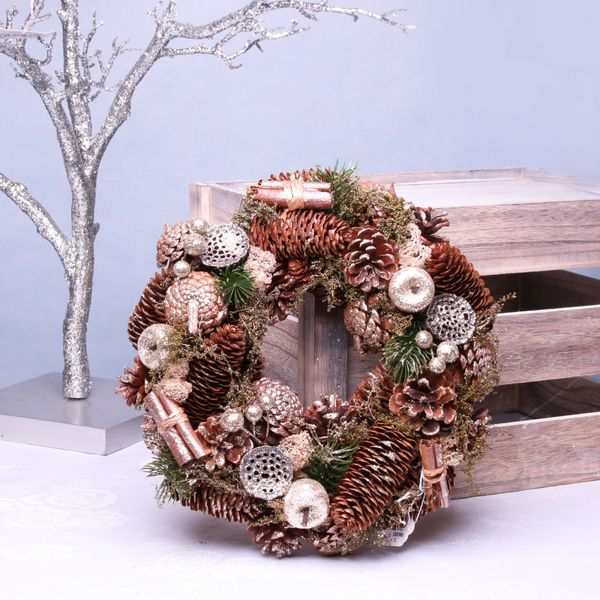 Golden Fruits Wreath (30cm)