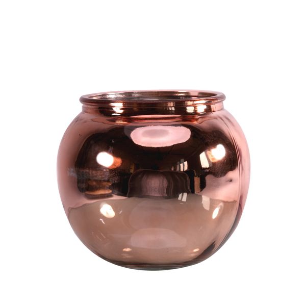 Mercury Rose Gold Bubble Bowl (12.3cm)