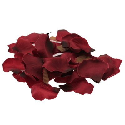 Burgundy Rose Petal Confetti