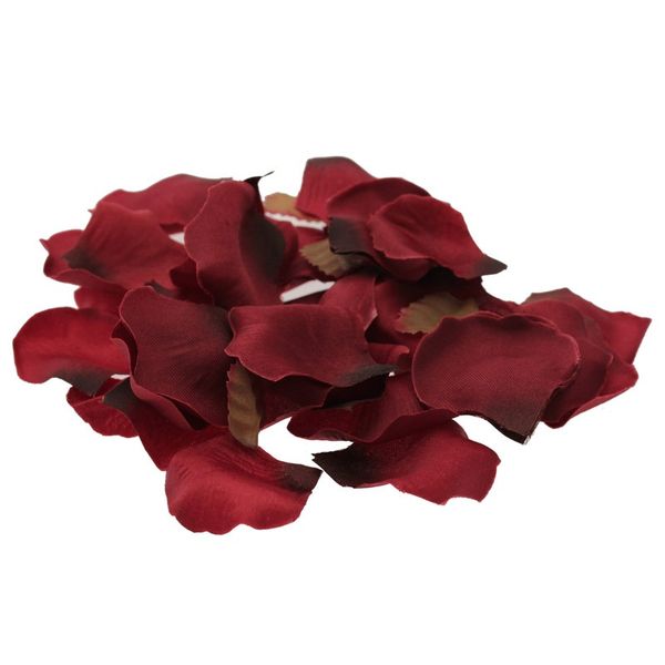 Burgundy Rose Petal Confetti