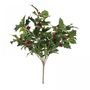 40cm Mixed Green Holly Bush