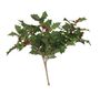 40cm Green Holly Bush