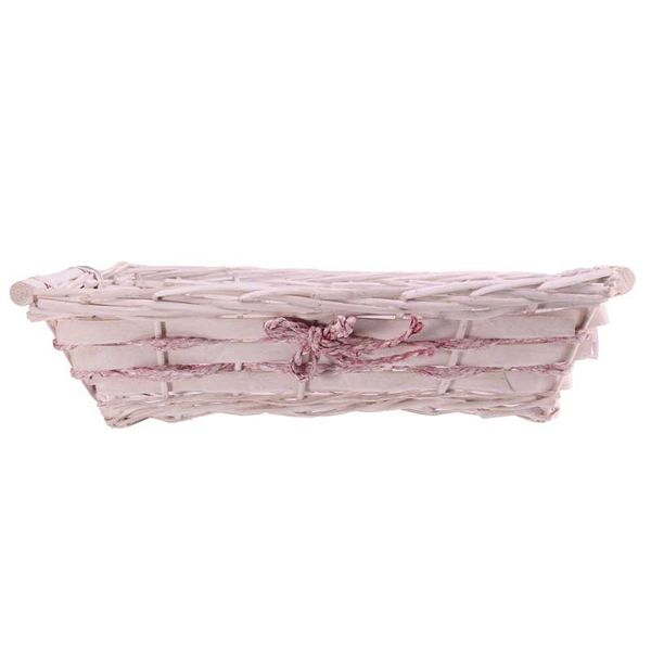 Rectangle Tray With Red Rope 43cm