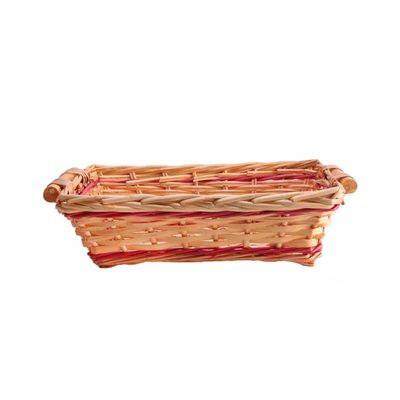 Red Rectangle Two Tone Tray 35/39cm