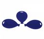 Primary Blue Balloon Shape Weights (x50)