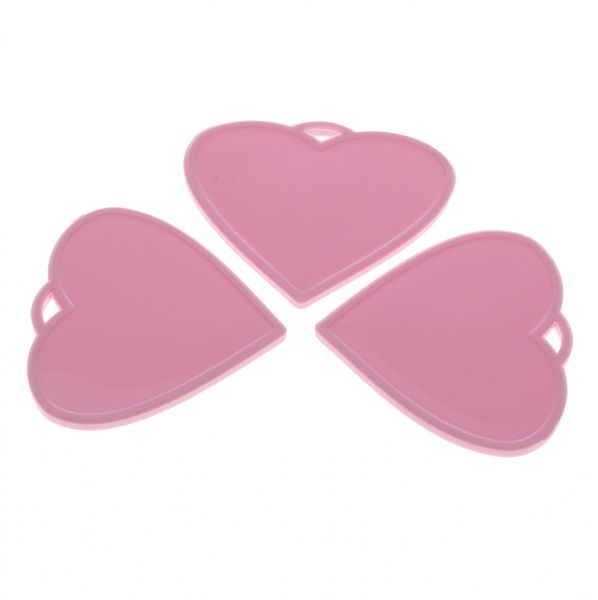 baby Pink Heart Shape Balloon Weights (x50)