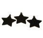 Black Star Shape Weights (x50)