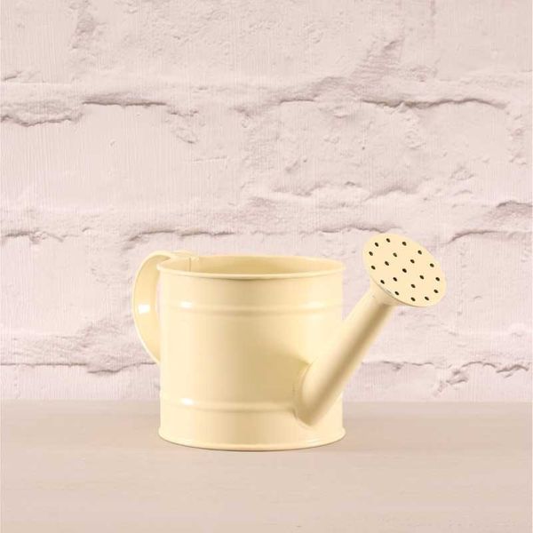 Small Cream Watering Can 10cm