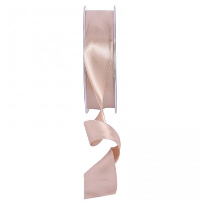 Beige Satin Ribbon 25mm