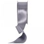 Gunmetal Grey Satin Ribbon 38mm