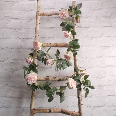 Light Pink Rose Garland (175cm)Light